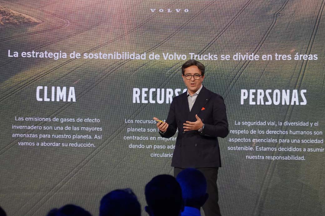 Giovanni Bruno Director General de Volvo Trucks en España.
