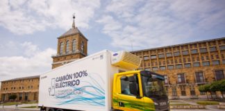Alimerka apuesta por los eléctricos de Scania Alimerka apuesta por Scania