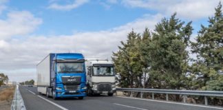 Prueba MAN TGX 18.510 Euro 6e El MAN TGX 18.510 se sitúa entre los camiones ruteros con buen equilibrio entre prestaciones y consumos.