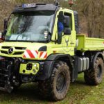 75 años con el Mercedes Unimog El Unimog U530 es el mayor exponente de este camión todoterreno de Mercedes benz Truck. Cuenta con 300 CV y alcanza hasta 16,5 T de peso total en carga.