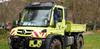 75 años con el Mercedes Unimog El Unimog U530 es el mayor exponente de este camión todoterreno de Mercedes benz Truck. Cuenta con 300 CV y alcanza hasta 16,5 T de peso total en carga.