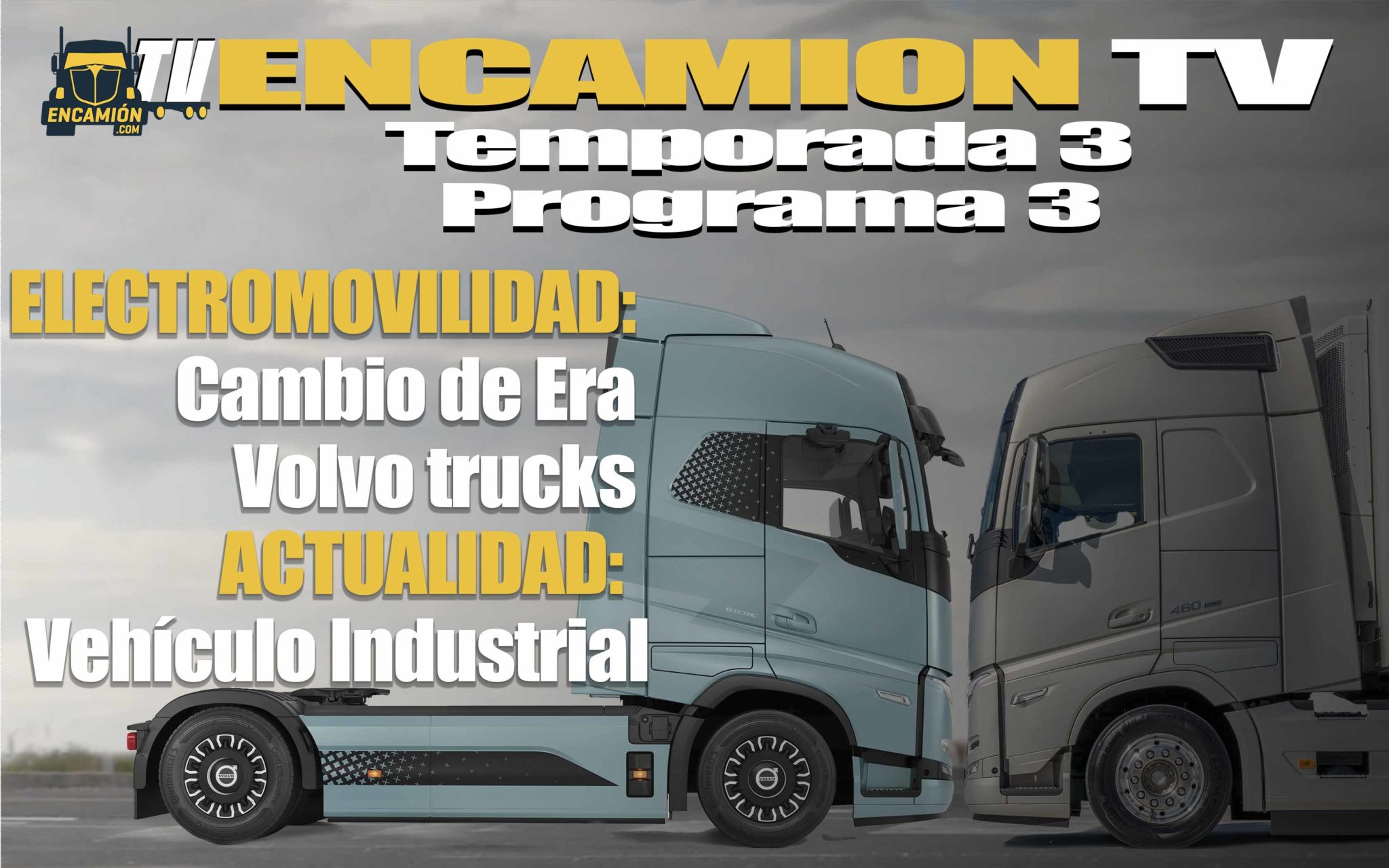 El Tercer episodio de EncamionTV Temporada Cuarta dedicó gran parte de su atención a la nueva gama pesada Electric de Volvo Trucks. Además contiene en nuestro VLOG una interesante entrevista con el CEO en España de MAN Truck & Bus.