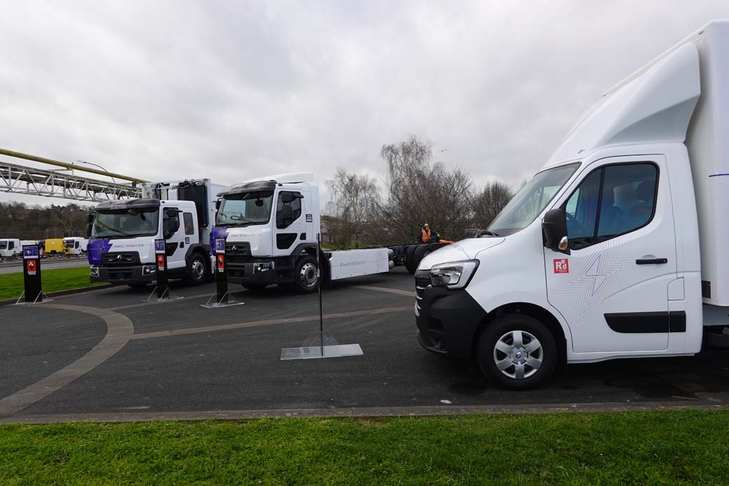 Actualmente la gama eléctrica BEV de Renault Trucks E-Tech incluye la gama Master, D y D-Wide desde 3,1 hasta 27 toneladas de peso máximo en carga.