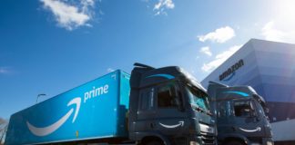 DAF entrega cinco CF Electric a Amazon Reino Unido DAF entrega cinco CF Electric