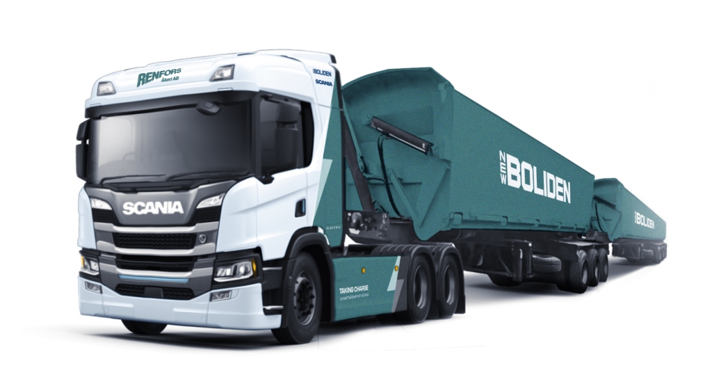 Scania ofrece un camión eléctrico 6X4 BEV de hasta 74 toneladas de peso total en carga.