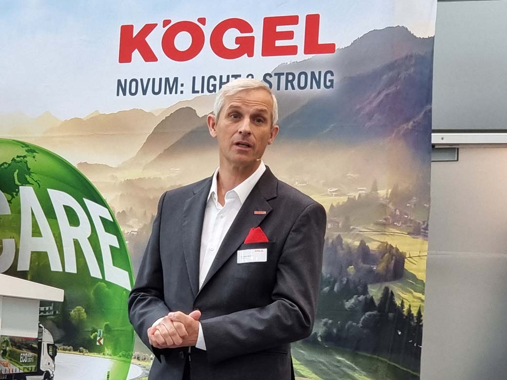 Christian Renners es desde el 1º de Octubre 2022 el máximo responsable de Kögel Trailer GmbH.