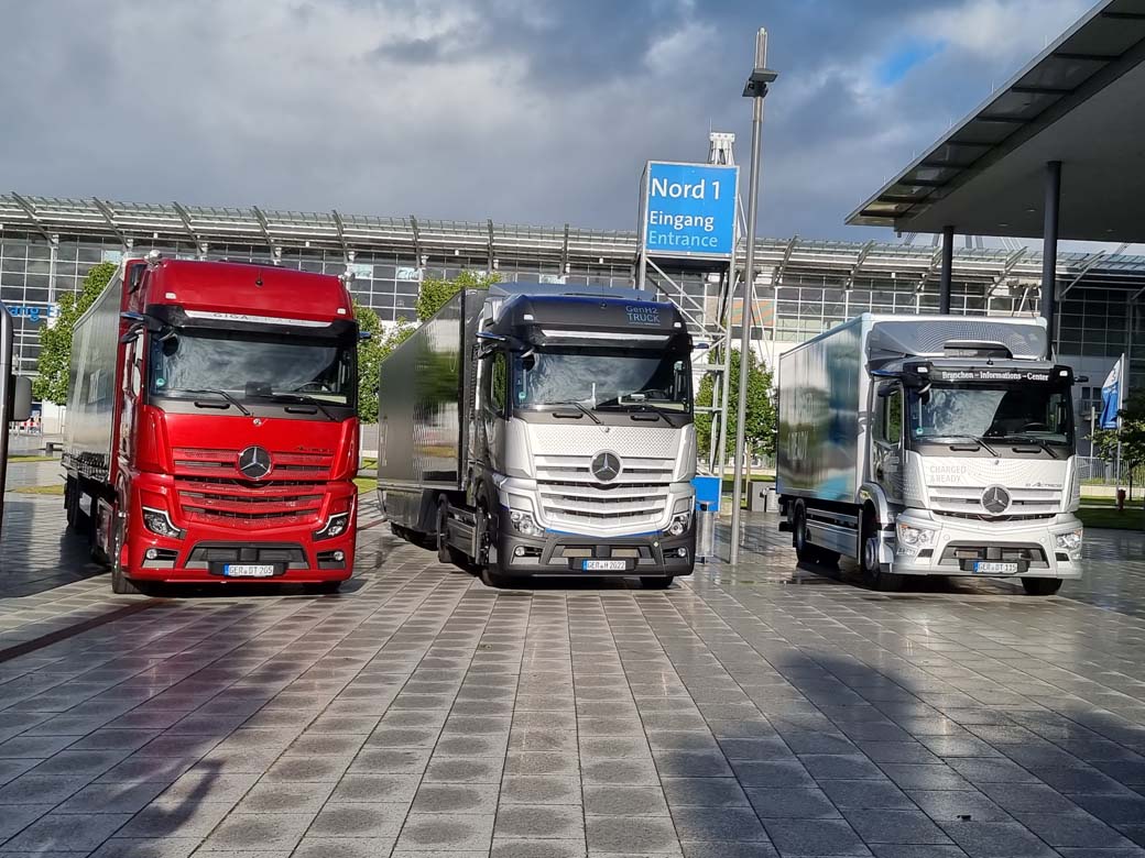 Mercedes Benz Trucks se sitúa con su gama Actros en el tercer puesto de camiones más vendidos en España a Octubre de 2022.