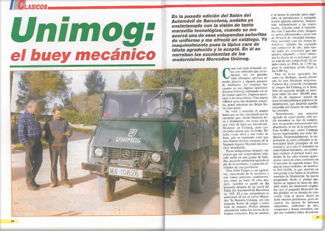 Uno de los primeros reportajes publicados por Joan Garriga en la revista Camión, allá por 1992.