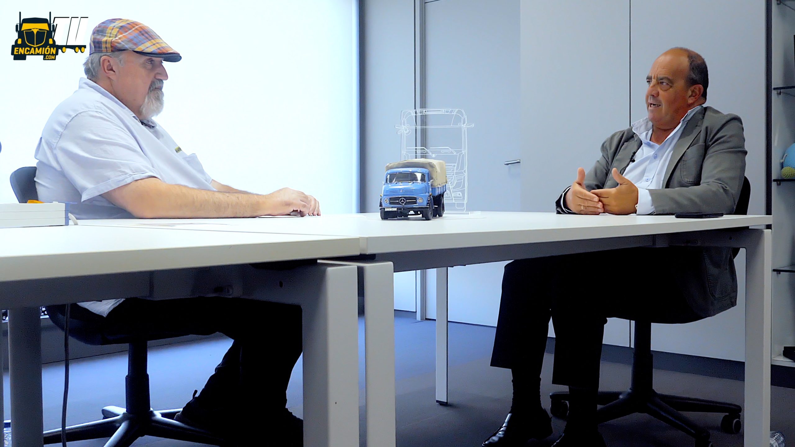 EncamionTV entrevista al CEO de Mercedes Benz Trucks para España y Portugal Antonio García Patiño.