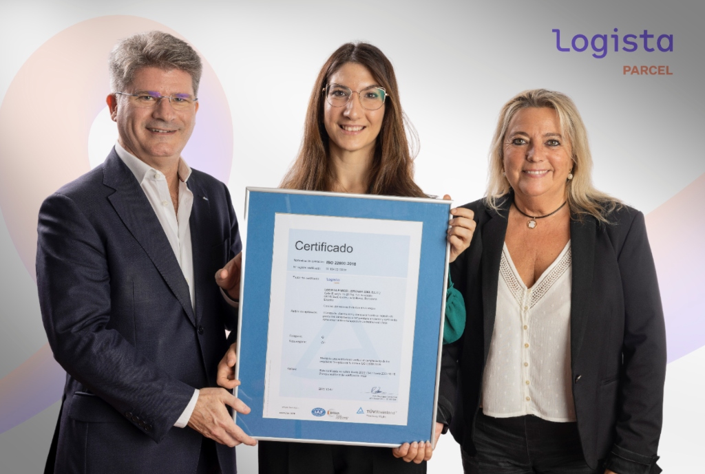 Logista Parcel obtiene la certificación ISO 22000