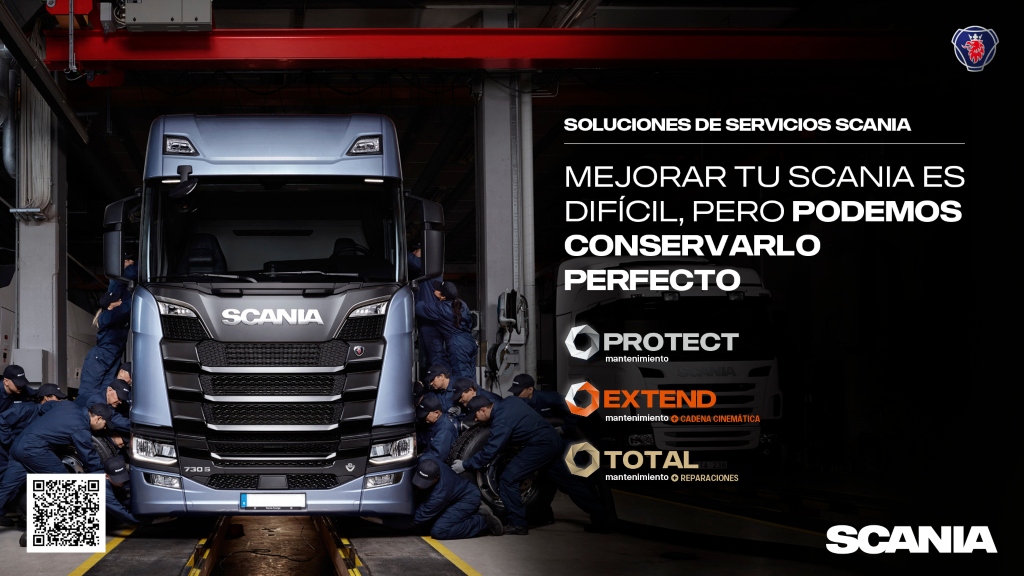 Protect, Extend y Total, las soluciones de Scania