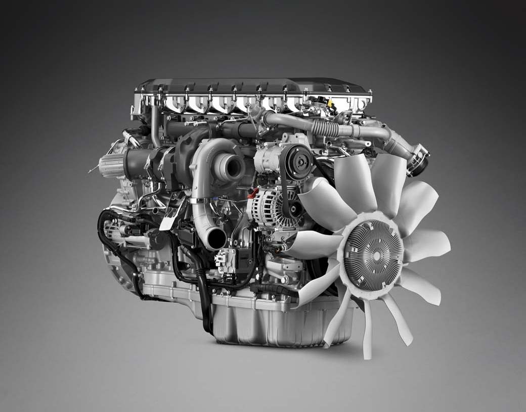 La gama de motores Super de 13 litros y seis cilindros en línea de Scania destaca en las ventas del fabricante gracias a sus bajos niveles de consumos y emisiones de CO2.