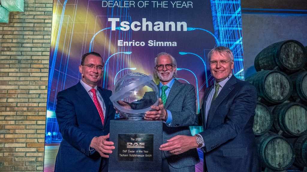 DAF premia a los International Dealers of the Year