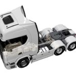 2023 Scania Super gama eléctrica y V8 Scania espera incrementar durante 2023 la fabricación de sus camiones en más de un 25 por ciento.