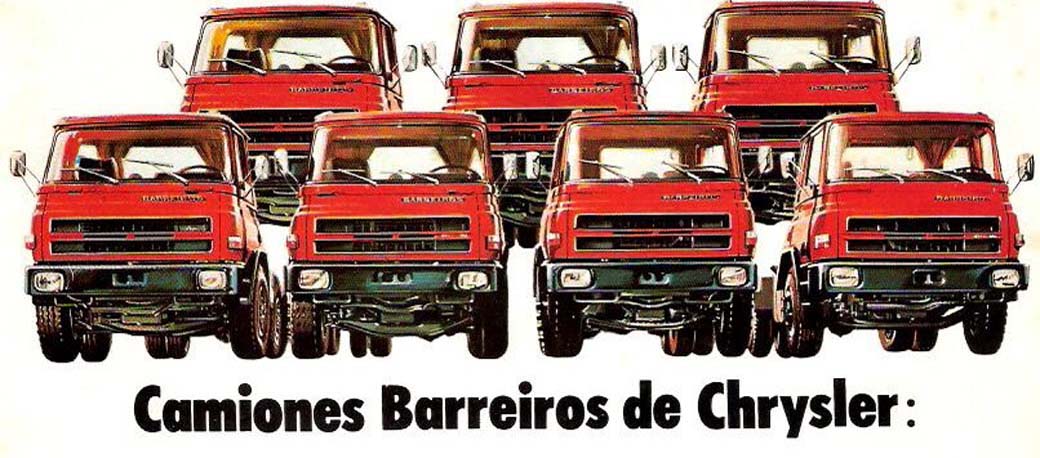 Camiones Barreiros Chrysler Encamion Avicae
