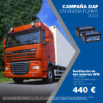 Mantenimiento mano de obra incluida DAF en Buena Forma Campaña de mantenimiento con precio cerrado y mano de obra incluida DAF en Buena Forma 2023.