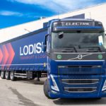 Volvo FH Electric de Lodisna ruta Zaragoza Madrid Lodisna incorpora una tractora FH Electric de Volvo Trucks en su ruta Zaragoza Madrid.