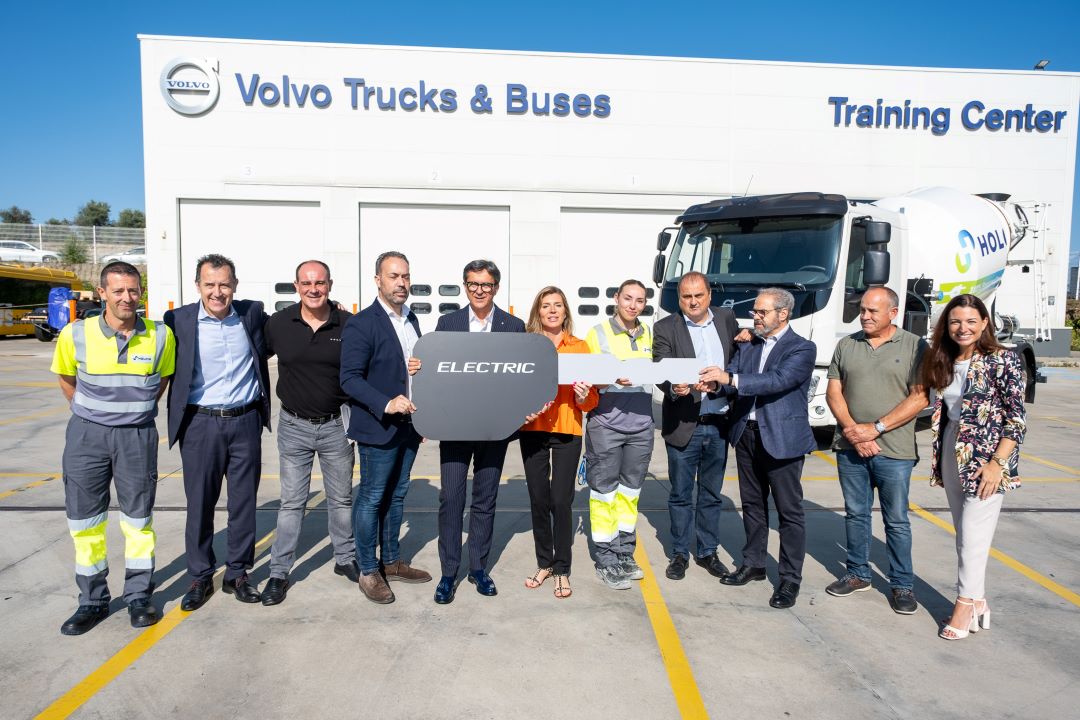 Volvo Trucks primera hormigonera eléctrica de España