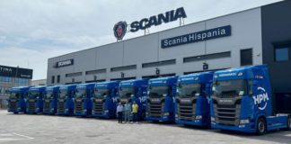 Hispamaroc amplía flota con 14 Scania Hispamaroc amplía flota con 14 Scania