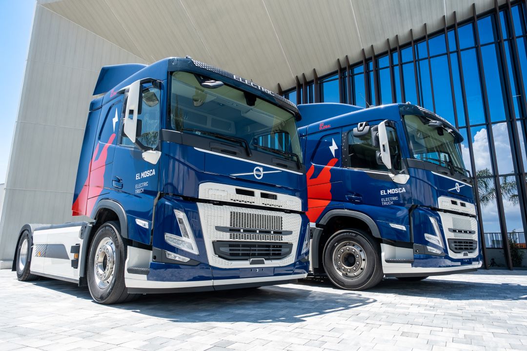 Volvo Trucks entrega 7 FM Electric a El Mosca