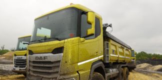 Probamos los DAF Trucks XFc y XDc gama de construcción Dúmper volquete 6X4 XFc de DAF Trucks
