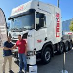 Un Scania de 240 toneladas para Grutrans Cabos Un Scania de 240 tonedalas para Grutrans Cabos