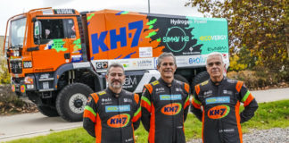KH-7 ECOVERGY Team y su camión híbrido en el Dakar 2024 KH-7 ECOVERGY Team y su camión híbrido en el Dakar 2024