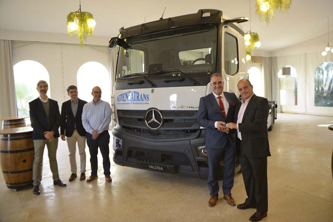 Primer Mercedes-Benz eActros 400 en España