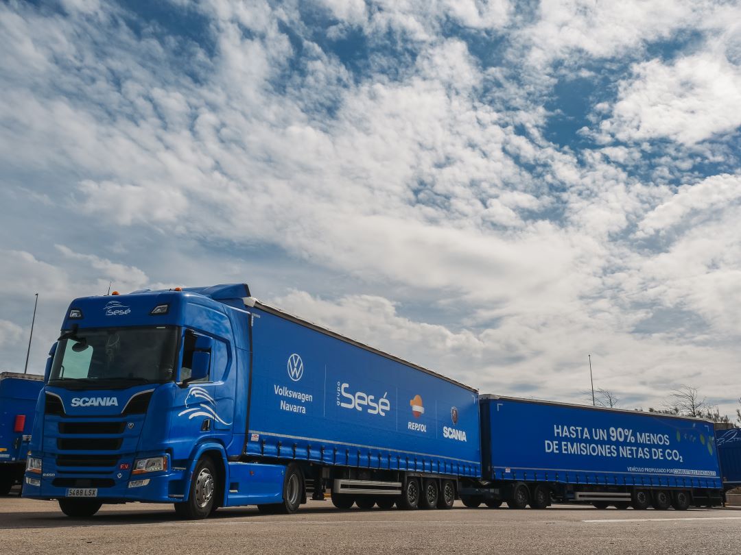 La gama Scania V8 es idónea para rebajar consumos y emisiones en el segmento más pesado del transporte.