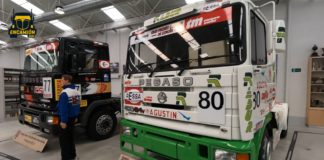 CAMIONES CLÁSICOS Troner el último Pegaso El Pegaso Troner participó en varias temporadas del Campeonato Europeo de Carreras de Camiones.