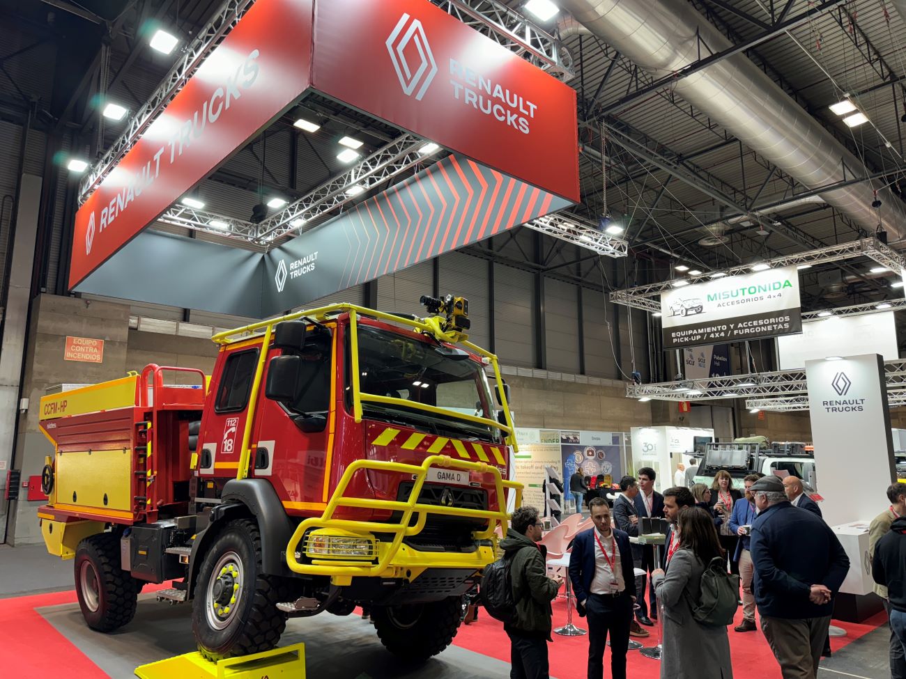 Renault Trucks lidera el segmento de camiones de extinción de incendios en España.