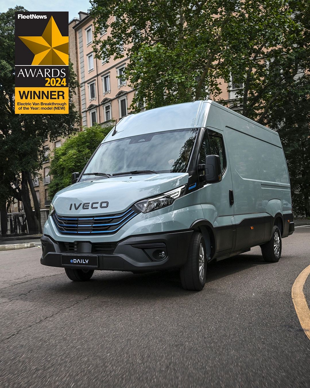 IVECO eDaily gana el premio al "Vehículo comercial eléctrico"