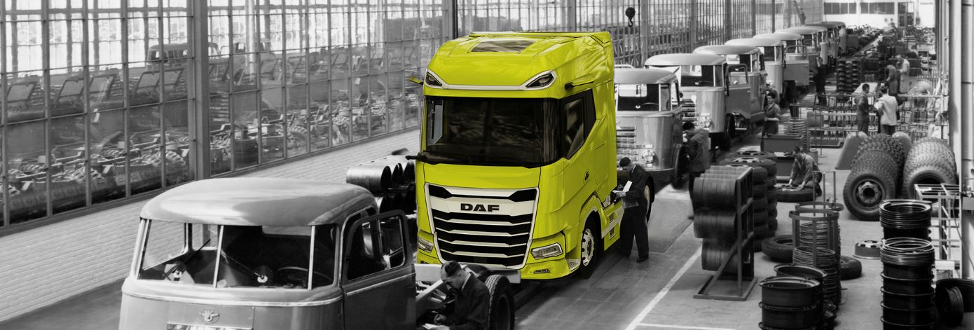 DAF celebra 75 años fabricando camiones en Eindhoven