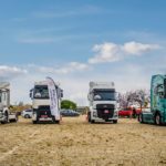 Panorámica de los camiones premiados en el Sexto Fórum Ecotransporte.