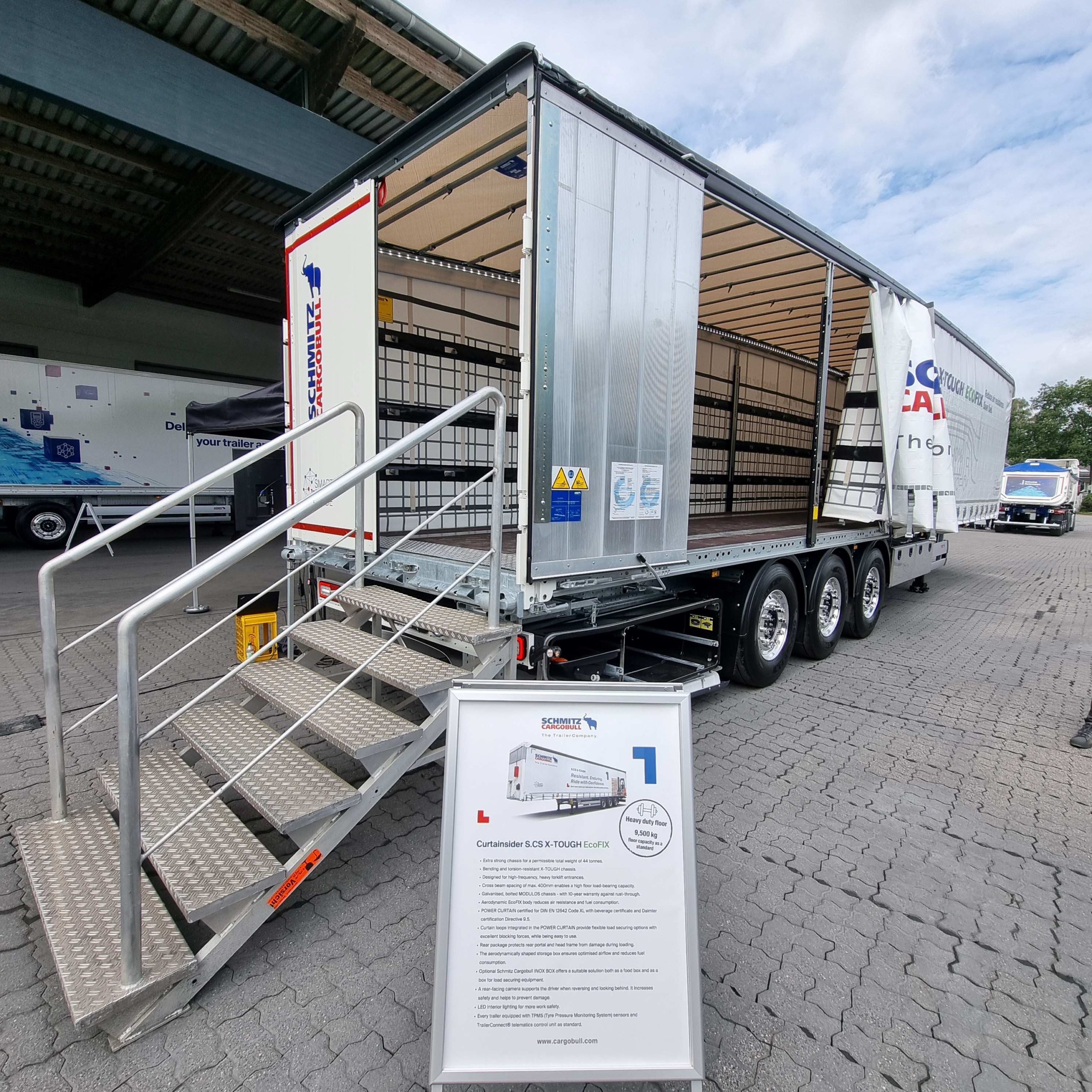 Dismiuir la tara, peso en vacío, e incrementar la eficiencia aerodinámica son algunas de lasmejoras en los semis de Schmitz Cargobull para disminuir los costes y las emisiones en el transporte.