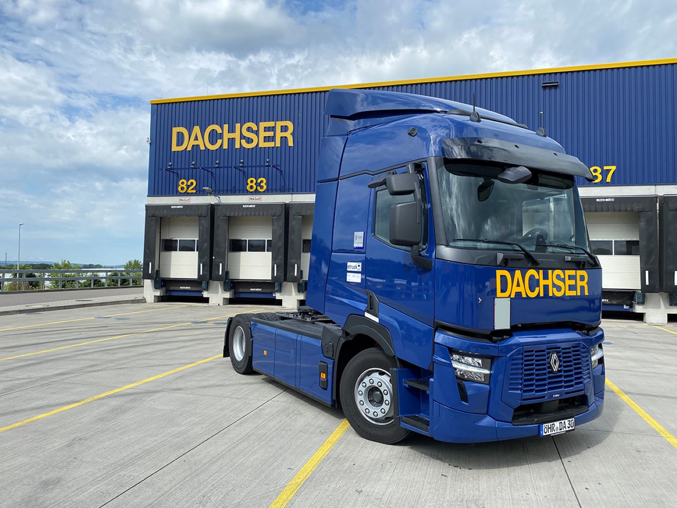 15 Renault Trucks E-Tech para Dachser