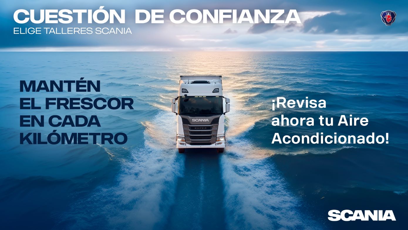 Scania pone a punto tu aire acondicionado