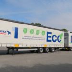 Schmitz Cargobull los semirremolques que vienen IAA 2024 Combinación de dos semis, Dúo Tráiler de Schmitz Cargobull para 72 T de peso total autorizado de la combinación.