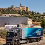 Realizamos este recorrido de prueba con el Mercedes Benz eActros 300 en tierras de Granada.