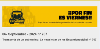 La newsletter de los encamionaut@s nº 707 La newsletter de Encamion.com nº 707