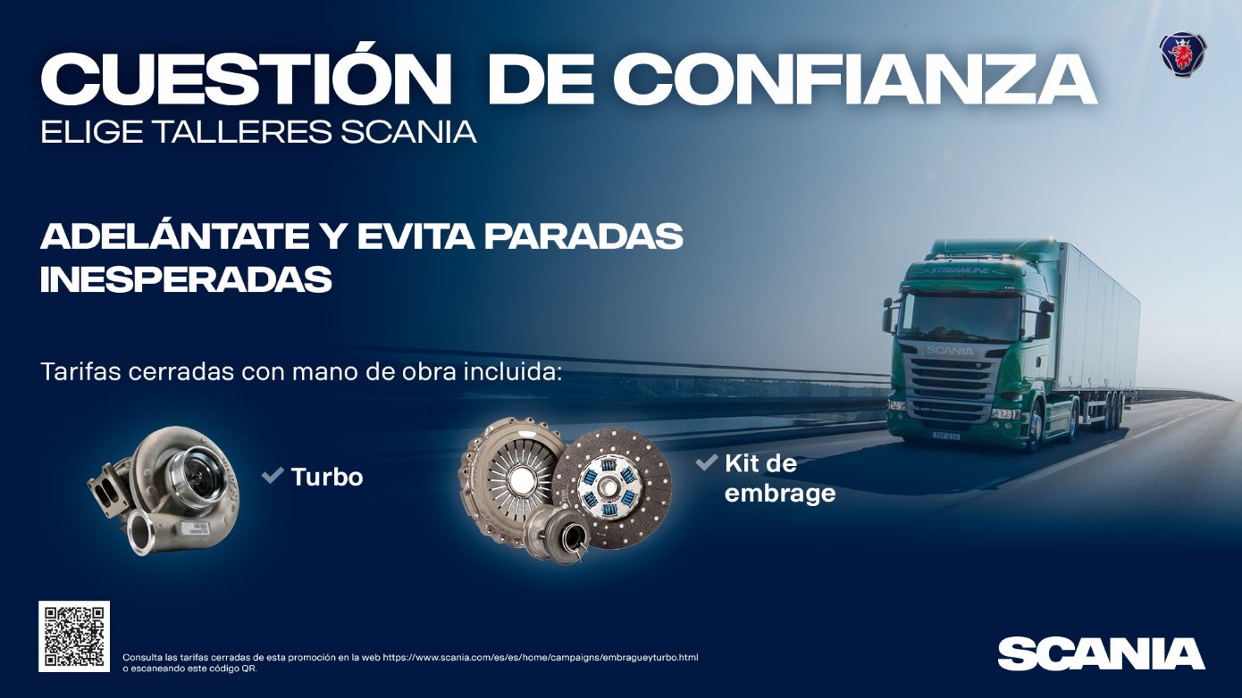 Nueva campaña de mantenimiento de Scania