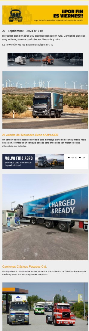 Newsletter de encamion nº 710