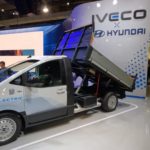 La colaboración eltre IVECO y Hyundai ha creado el comercial ligero eléctrico eMoovy.