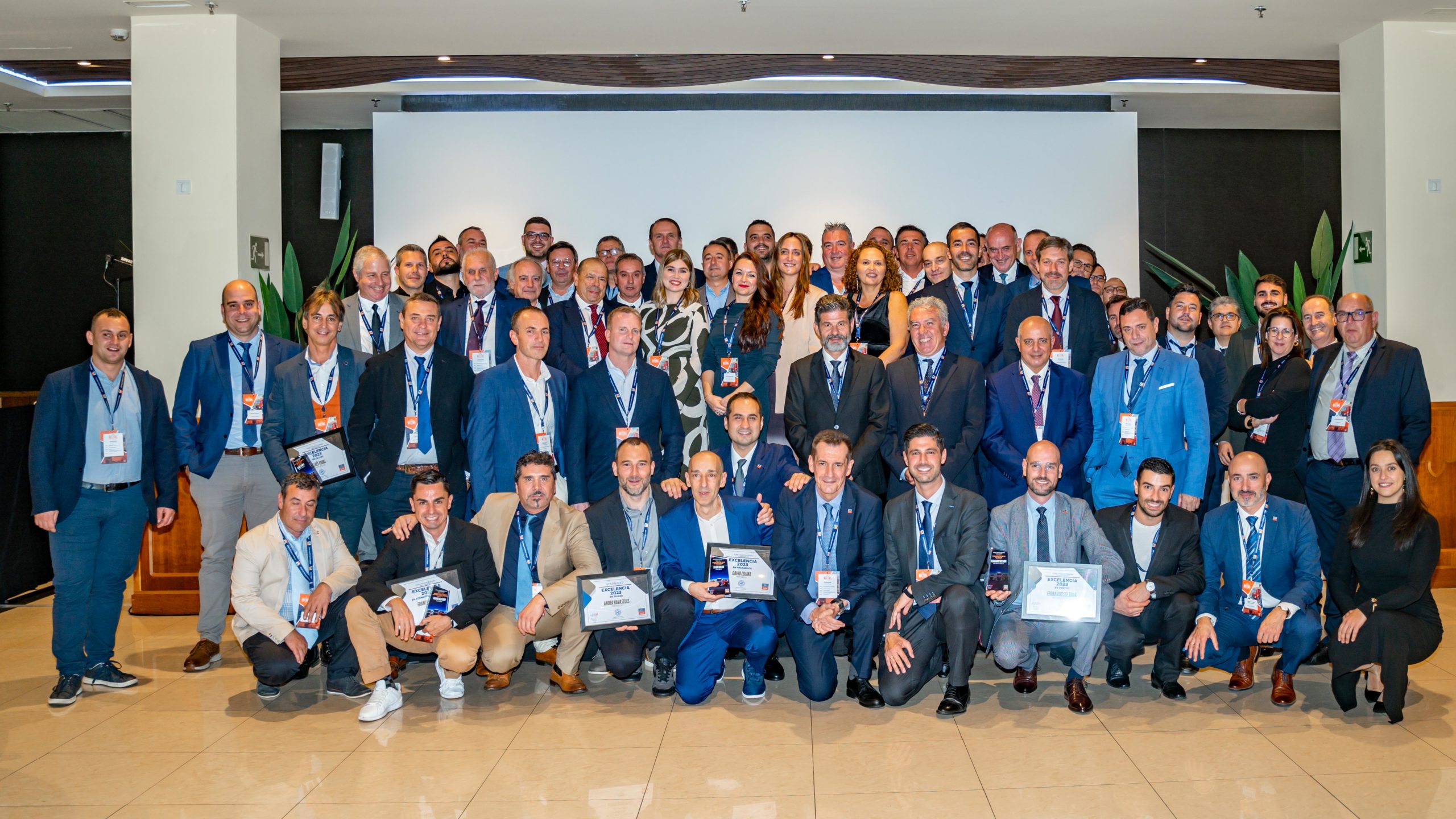 El equipo de Ford Trucks en España.