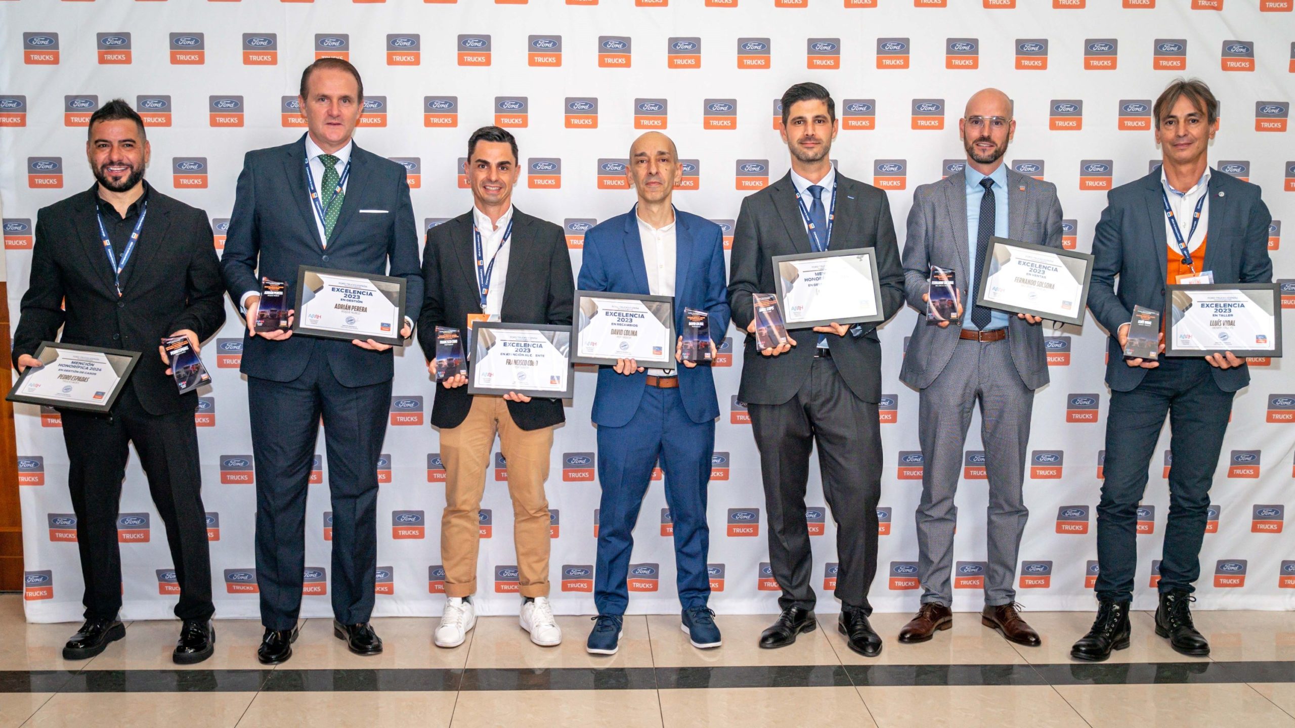 Los Premios Excelencia 2023 de Ford Trucks en España.