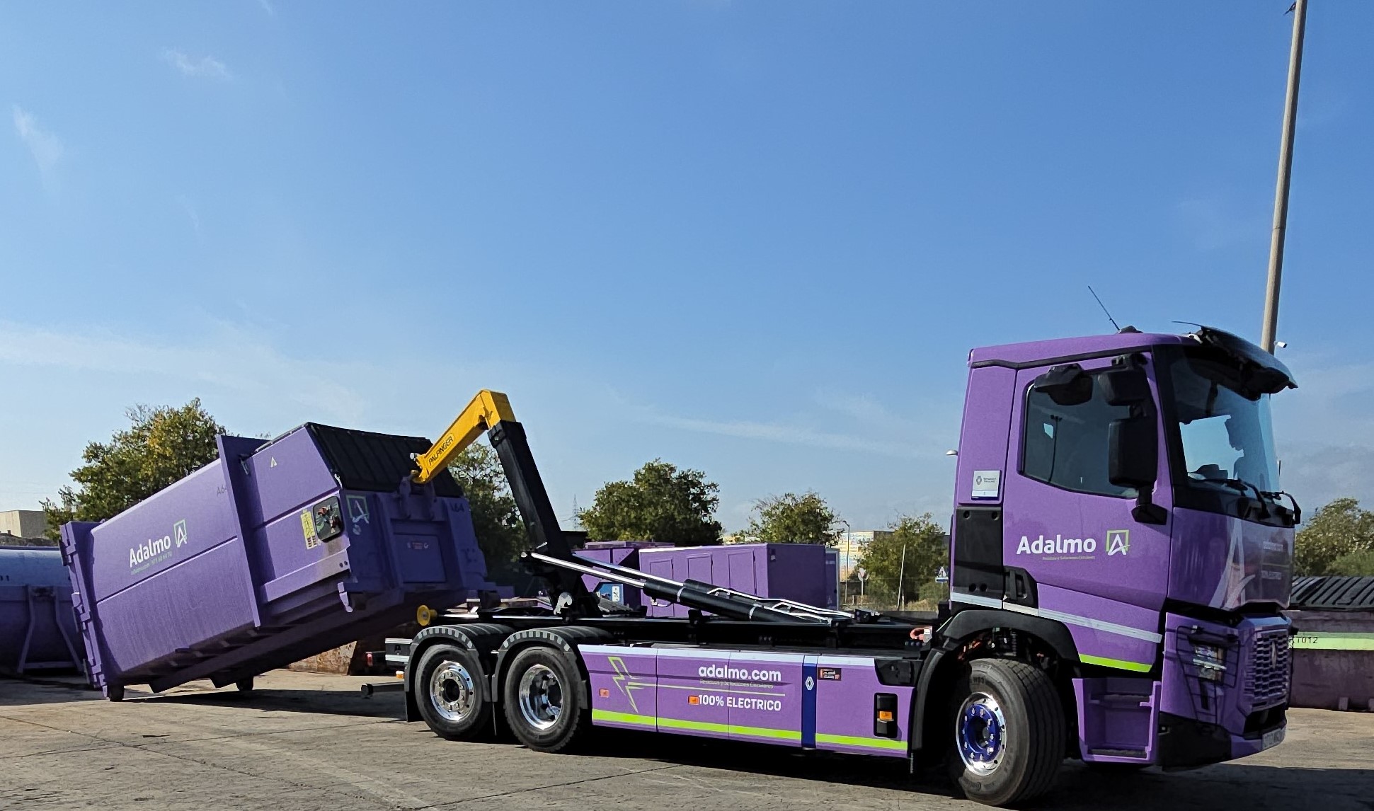 Primer camión eléctrico Renault Trucks C 6x2 E-Tech en España