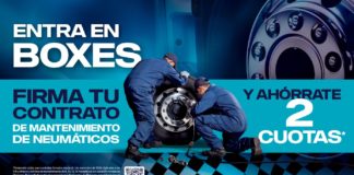 Scania con el mantenimiento de neumáticos Scania con el mantenimiento de neumáticos