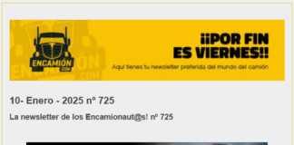 La newsletter de los Encamionaut@s! nº 725 La Newsletter de encamion nº 725