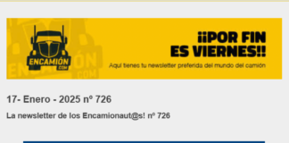 ¡La newsletter de los Encamionautas! nº 726 La newsletter de encamion.com nº 726