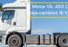 Ford Trucks F-Line 1845T nueva cabina motor y caja de cambios 16 V Nueva tractora Ford F-LINE 1845T con 450 CV y 16 velocidades de Ford Trucks